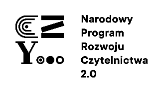 Baner logo Narodowy Program Rozwoju Czytelnictwa 2.0