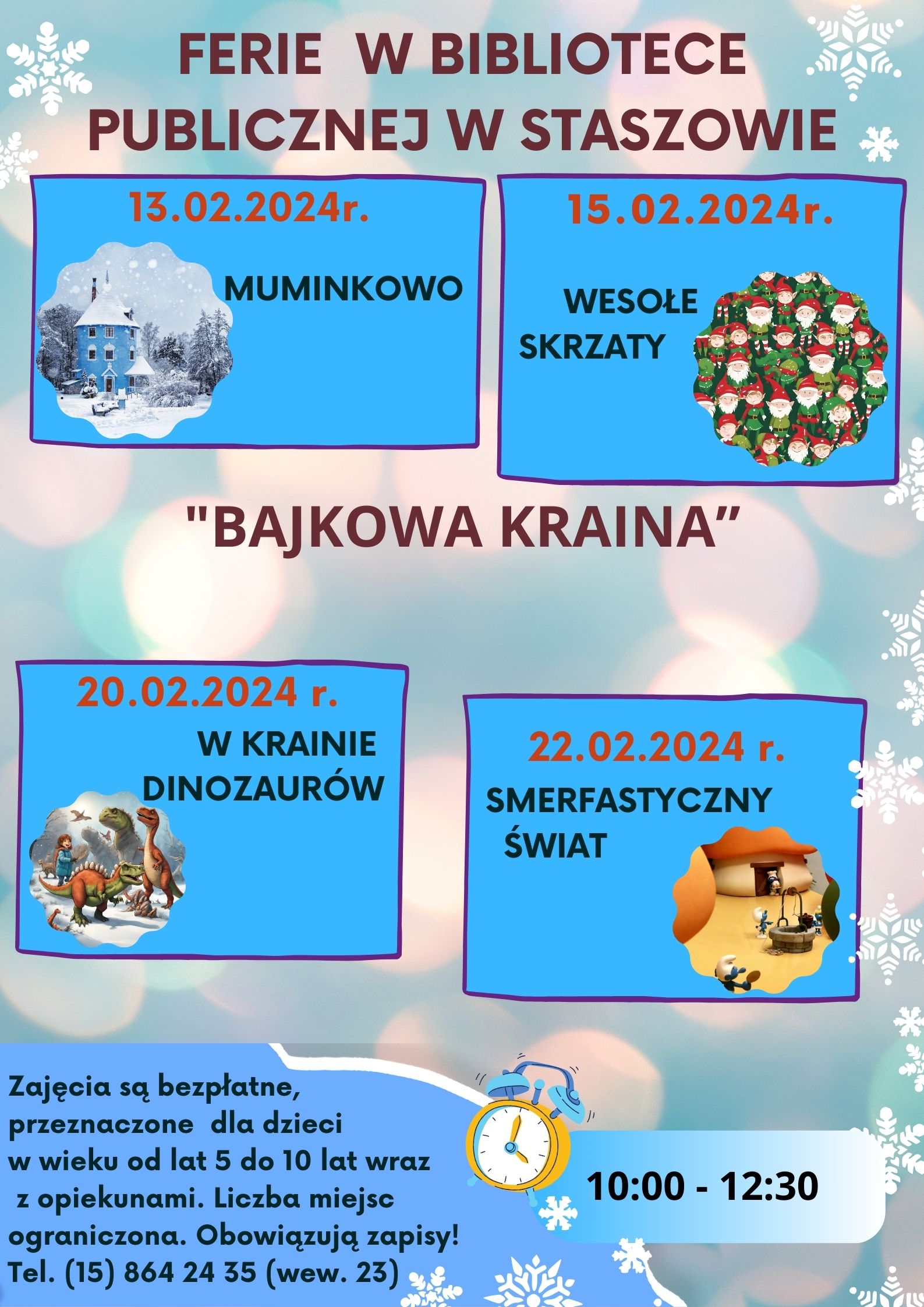 Ferie w Bibliotece - „Bajkowa kraina”