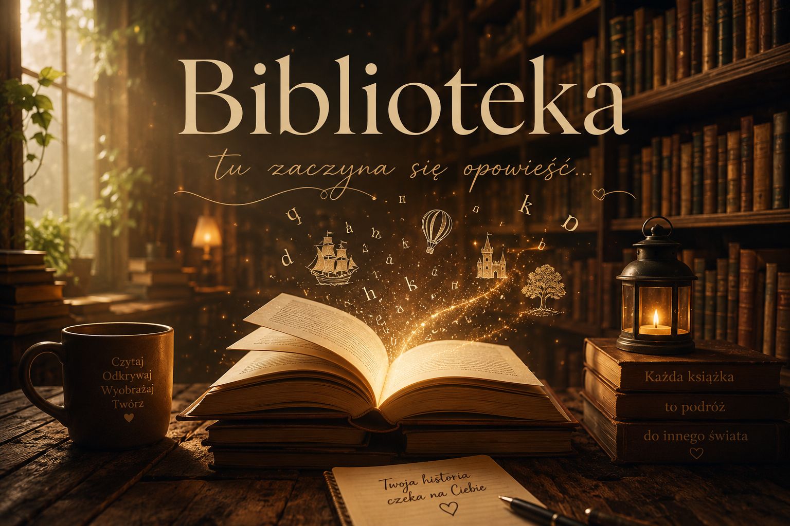 Biblioteka &ndash; tu zaczyna się opowieść...