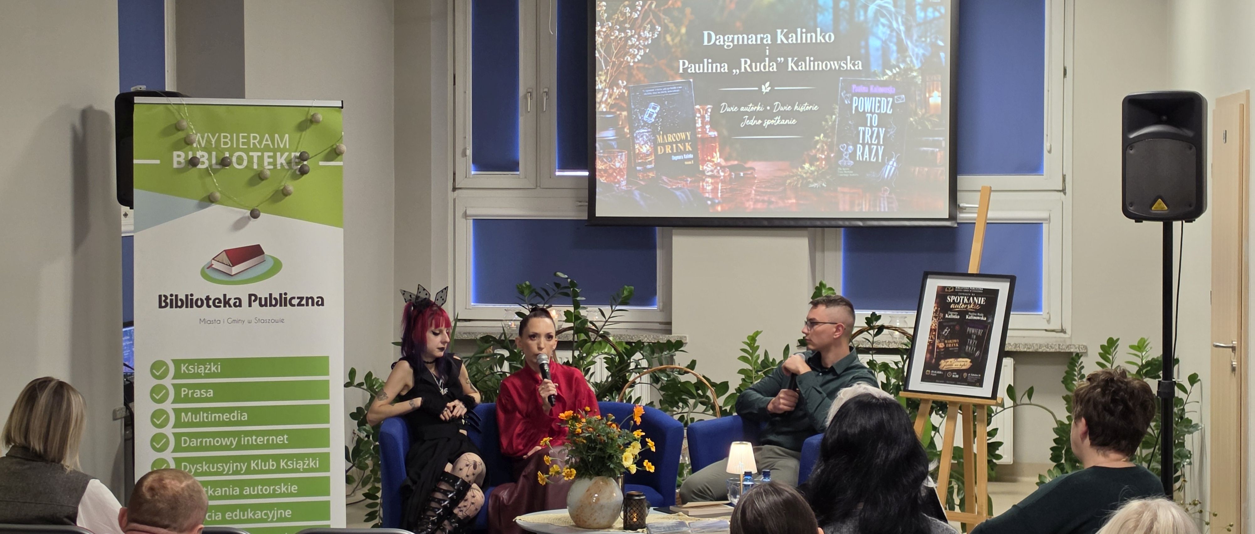 Spotkanie autorskie z&nbsp;Dagmarą Kalinko oraz&nbsp;Pauliną &bdquo;Rudą&rdquo; Kalinowską