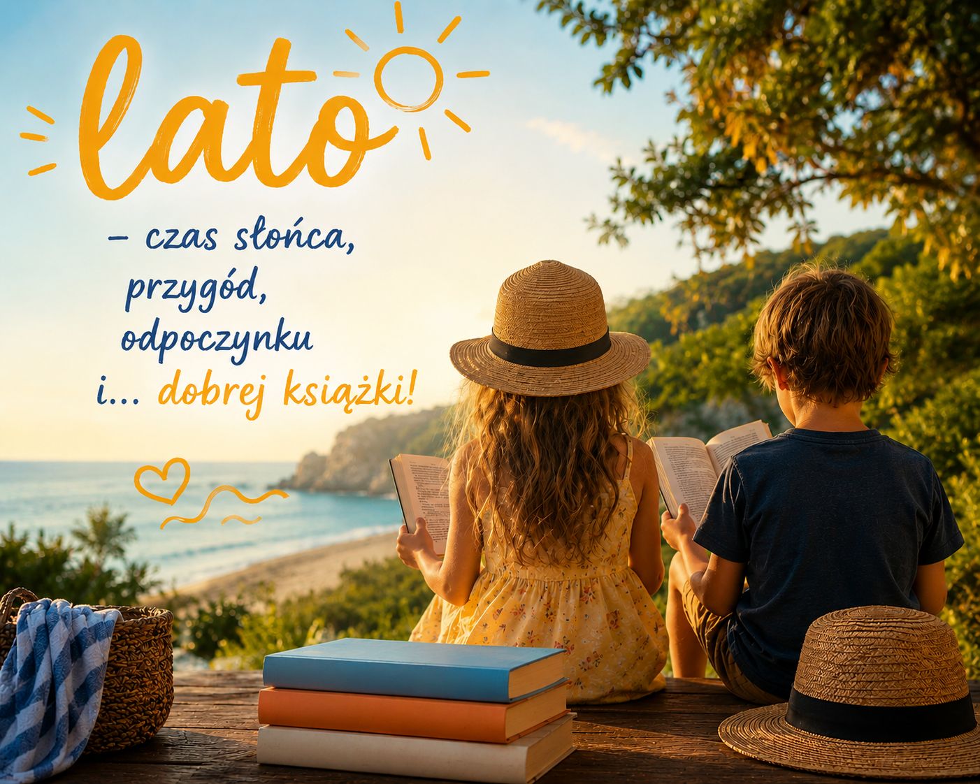 Lato &ndash; czas słońca, przyg&oacute;d, odpoczynku i&hellip; dobrej książki!
