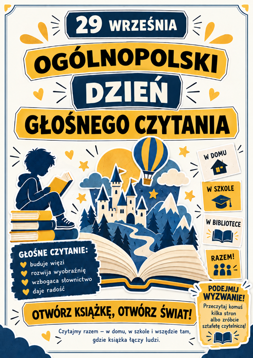 Czytanie łączy, rozwija i&nbsp;przenosi do niezwykłych świat&oacute;w!