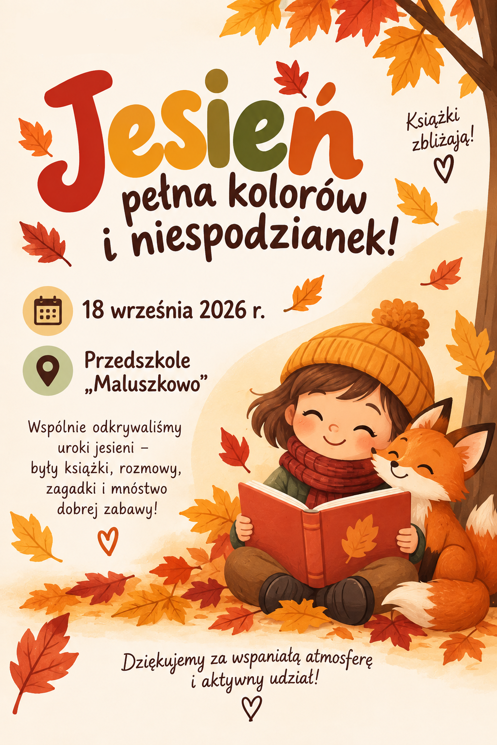Jesień pełna kolor&oacute;w i&nbsp;niespodzianek!