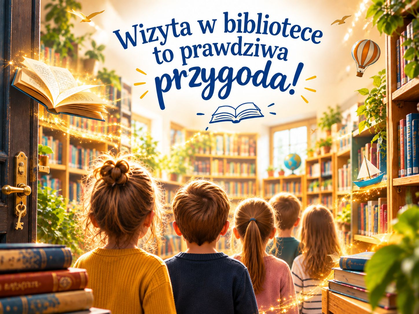 Wizyta w&nbsp;bibliotece to prawdziwa przygoda!