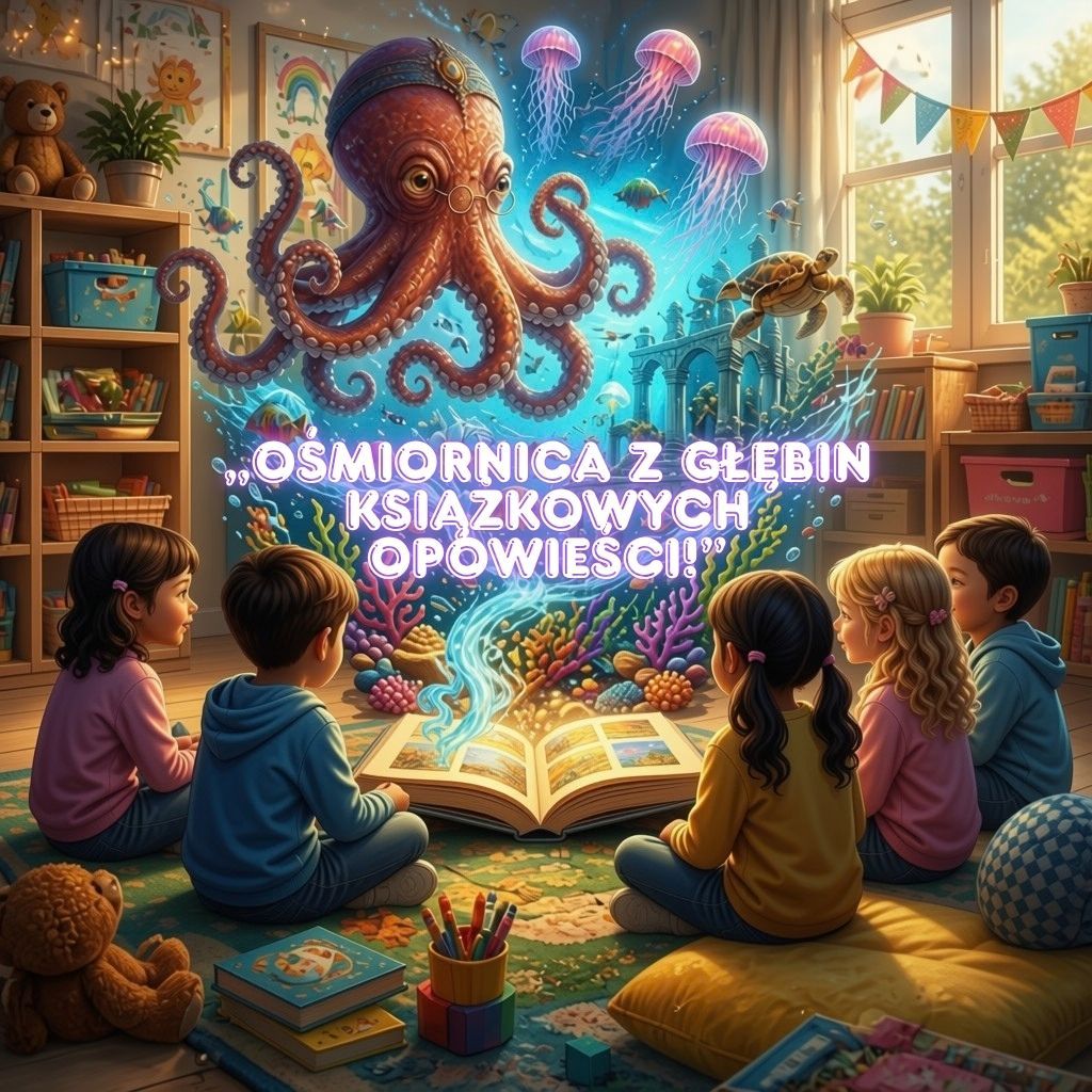 Ośmiornica z&nbsp;głębin wyobraźni w&nbsp;przedszkolu