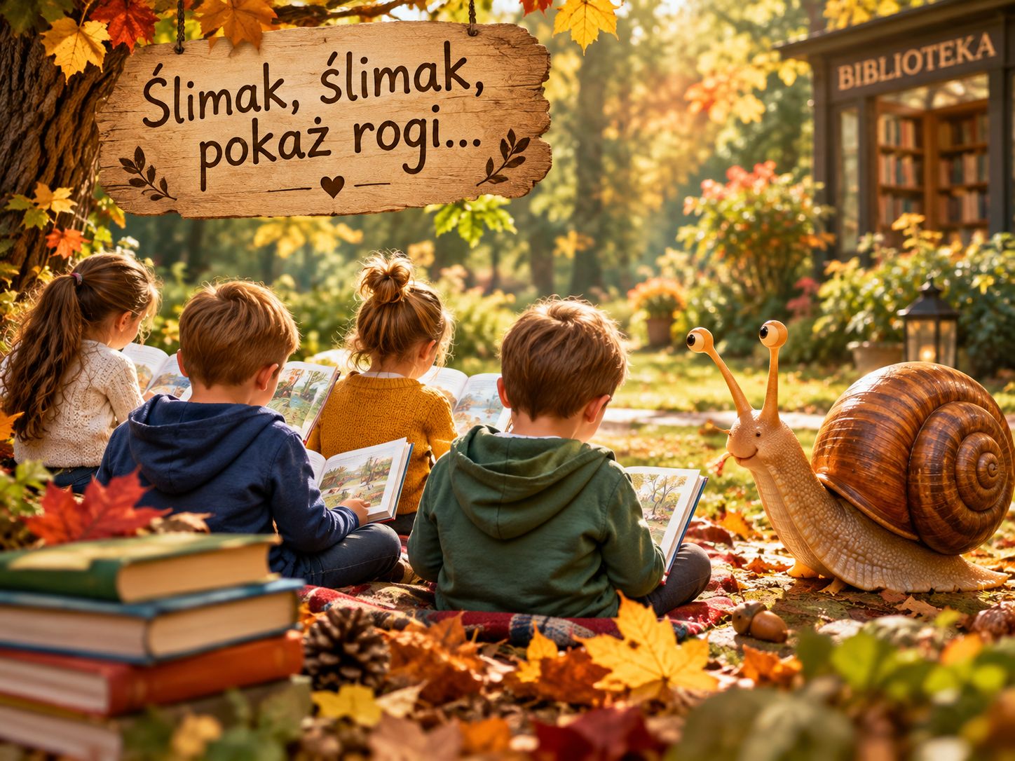 Ślimak, ślimak, pokaż rogi...
