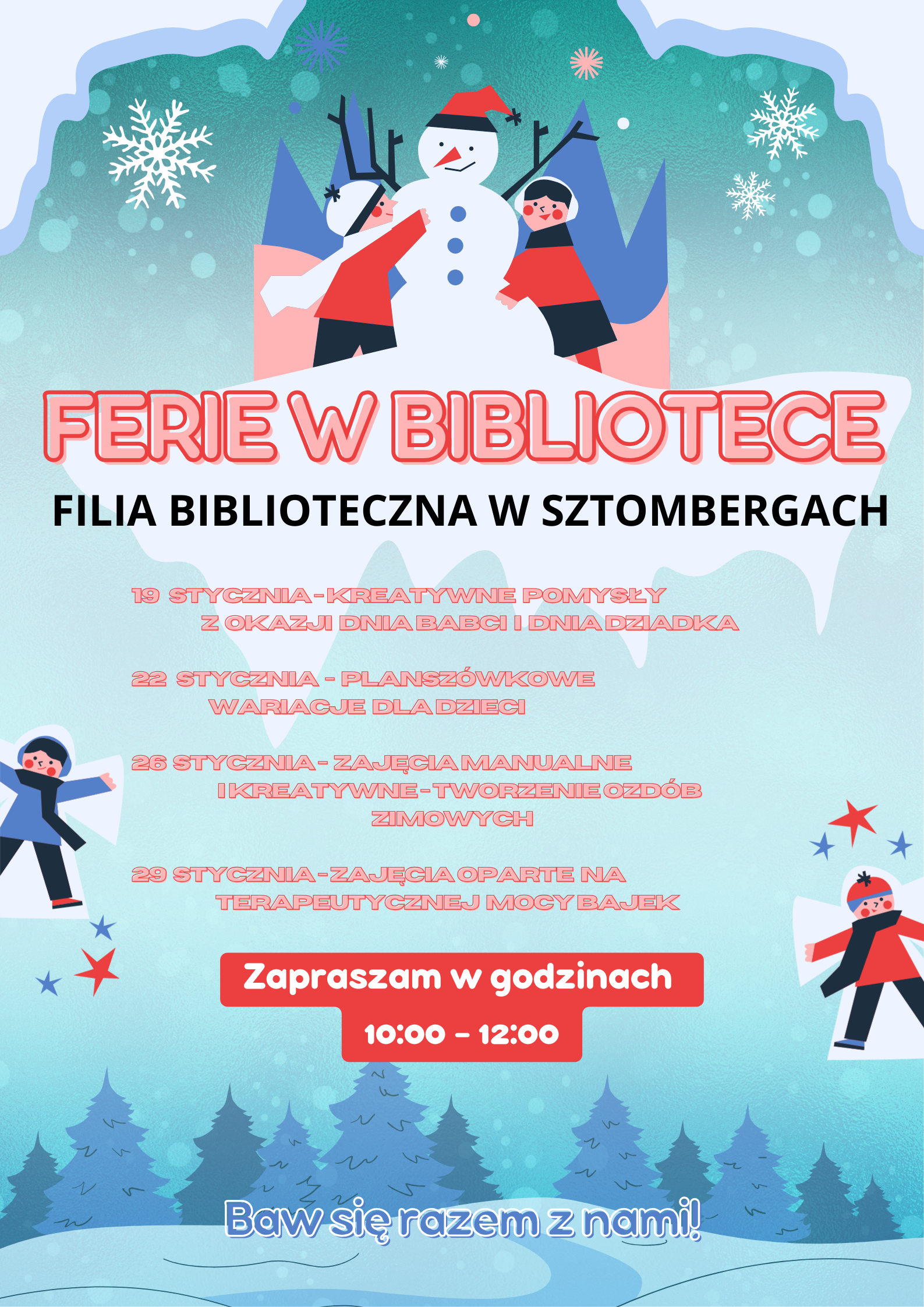 FERIE W FILIACH BIBLIOTEKI! (2025)