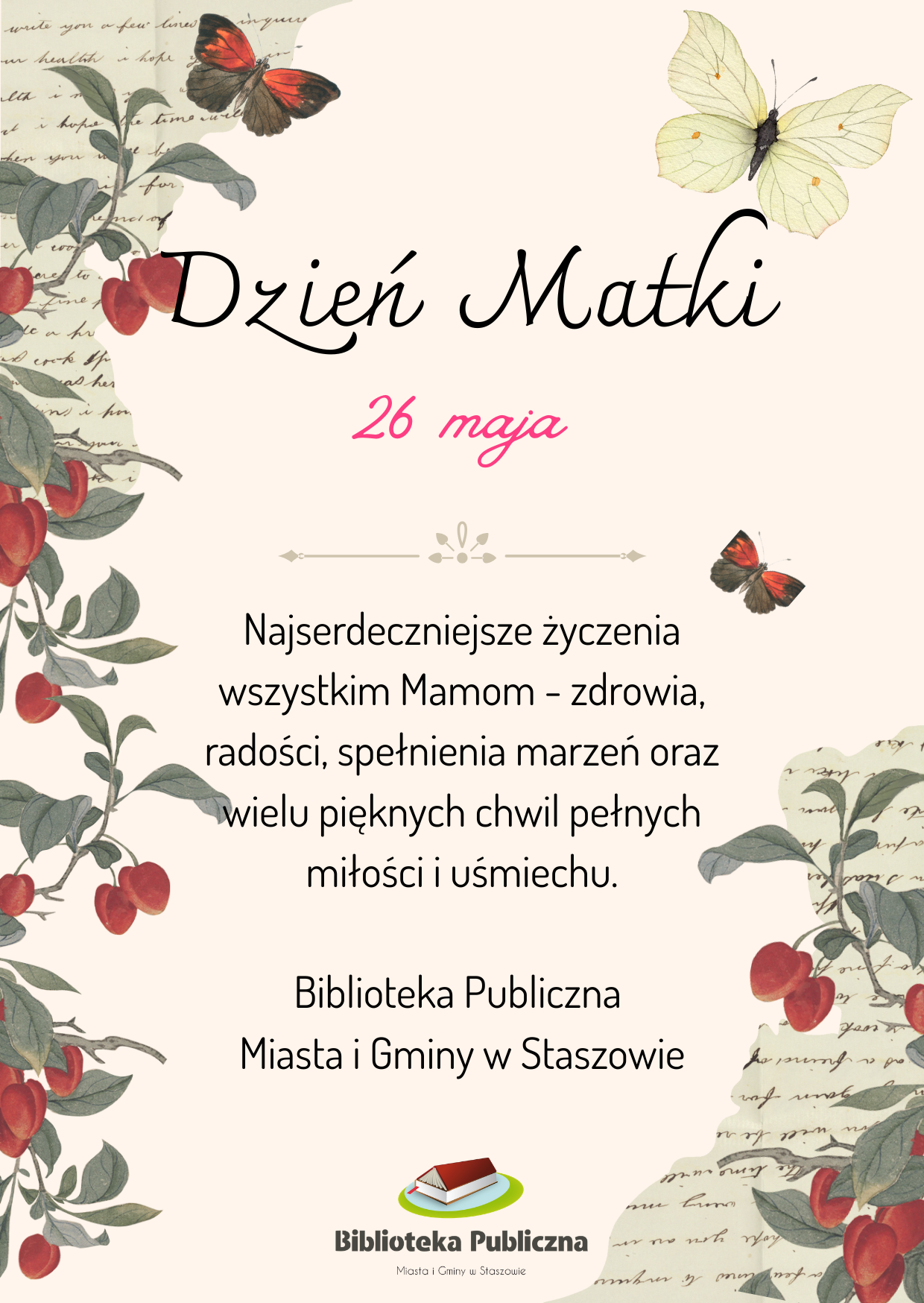 Życzenia na&nbsp;Dzień Mamy