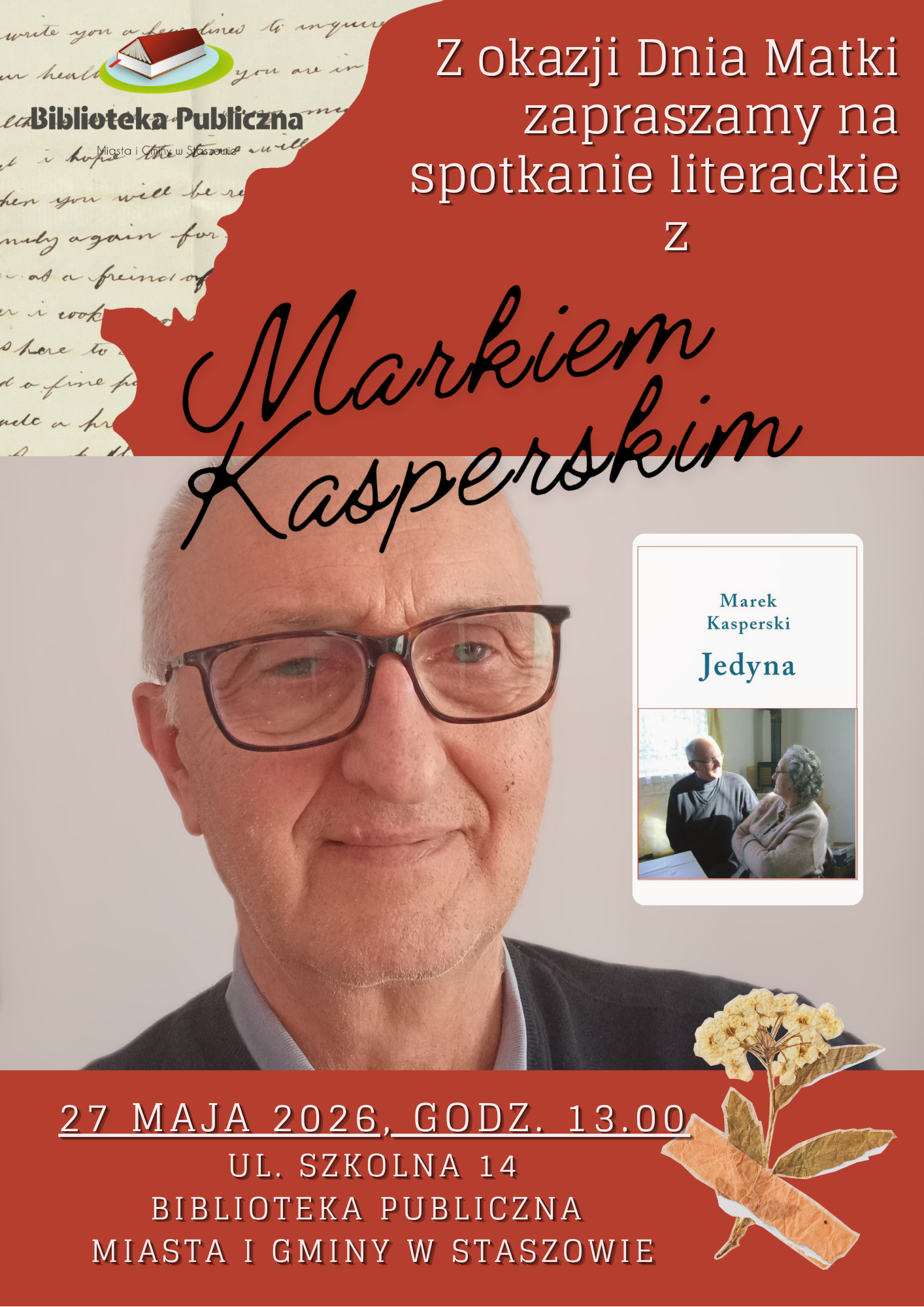 Spotkanie autorskie z&nbsp;Markiem Kasperskim