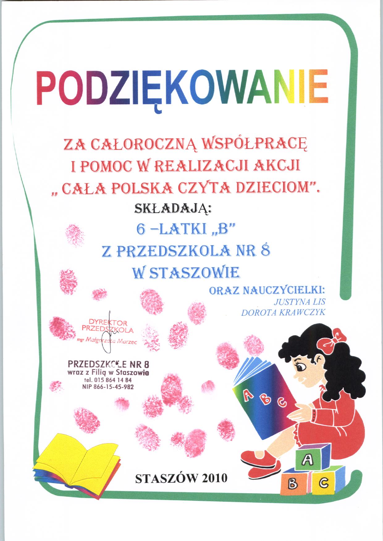 Nagrody i wyróżnienia dla Biblioteki Publicznej Miasta i Gminy w Staszowie