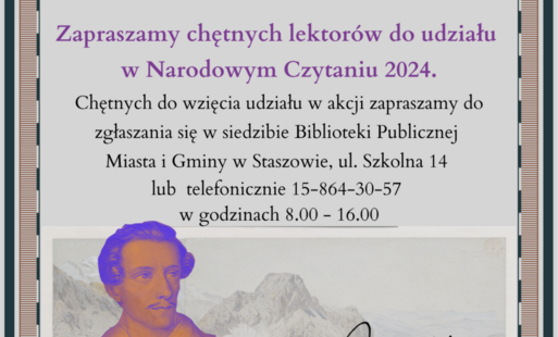 Zdjęcie do Narodowe Czytanie (2024)