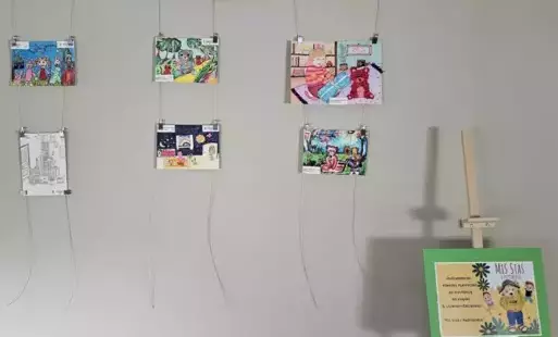 Wystawa pracy plastycznych