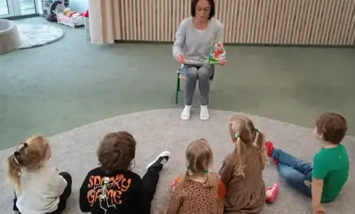 Bajkowe spotkanie z Mikołajem i Bałwankiem