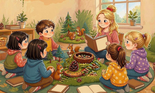 Mała literatura, wielkie przygody, czyli szyszkowe skarby i wielka lekcja przyjaźni!